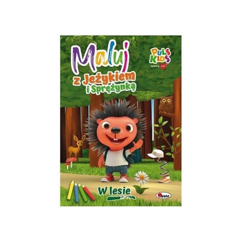 ⁨Maluj z jeż. i spręż. w lesie AWM WYDAWNICTWO⁩ w sklepie Wasserman.eu