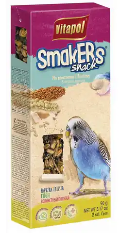 ⁨Vitapol Smakers dla papugi falistej - na pierzenie 2szt [2116]⁩ w sklepie Wasserman.eu