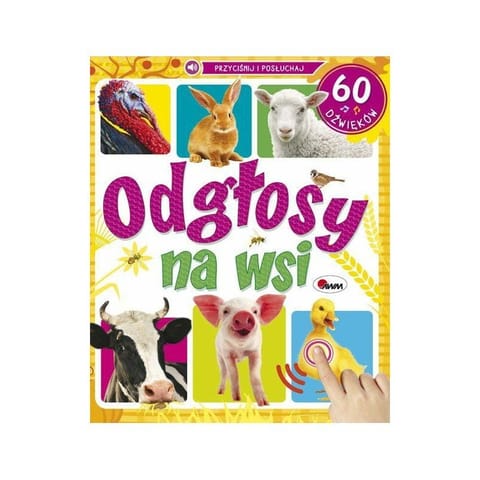 Odgłosy na wsi 60 dźwięków AWM WYDAWNICTWO w sklepie Wasserman.eu