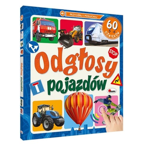 ⁨Odgłosy pojazdów 60 dźwięków AWM WYDAWNICTWO⁩ w sklepie Wasserman.eu