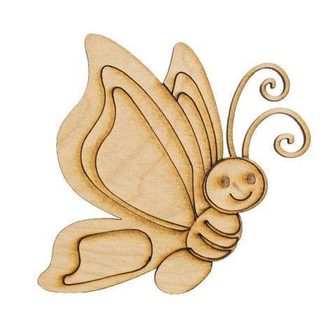 Ozd. drewniana motyl 2 ECODECO w sklepie Wasserman.eu