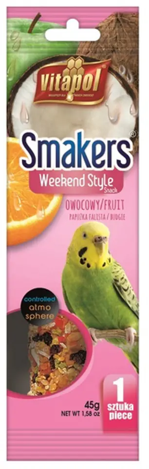 ⁨Vitapol Smakers for wavy parrot - fruity Weekend Style [3218]⁩ at Wasserman.eu