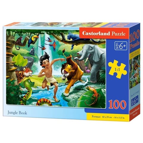 ⁨Puzzle 100 jungle book CASTOR⁩ w sklepie Wasserman.eu