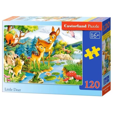 ⁨Puzzle 120el. little deer CASTOR⁩ w sklepie Wasserman.eu