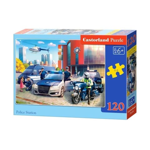 Puzzle 120el. police station CASTOR w sklepie Wasserman.eu