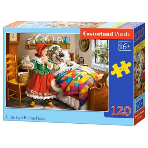 ⁨Puzzle 120el. red riding hood CASTOR⁩ w sklepie Wasserman.eu