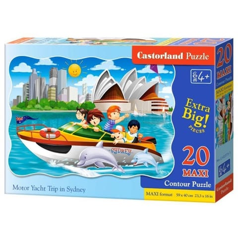 ⁨Puzzle 20el.maxi trip in sydne CASTOR⁩ w sklepie Wasserman.eu