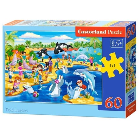 ⁨Puzzle 60el. dolphinarium CASTOR⁩ w sklepie Wasserman.eu