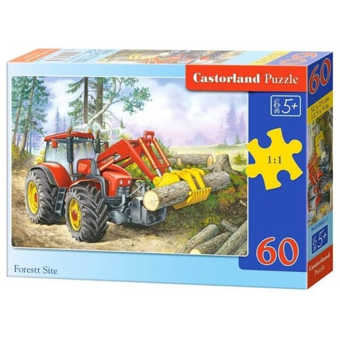 ⁨Puzzle 60el. forest site CASTOR⁩ w sklepie Wasserman.eu