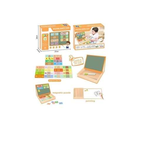 ⁨Puzzle magnetyczne EUROBABY ZABAWKI⁩ w sklepie Wasserman.eu