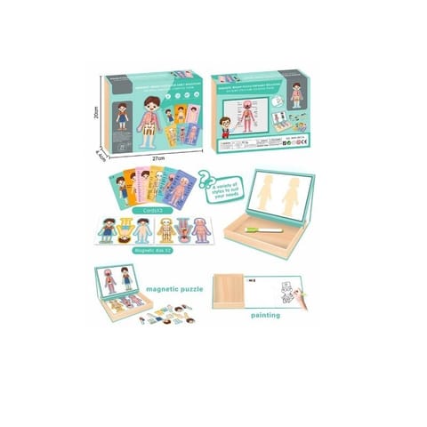 ⁨Puzzle magnetyczne EUROBABY ZABAWKI⁩ w sklepie Wasserman.eu