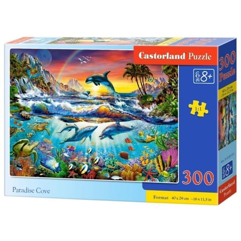 ⁨Puzzle paradise cove 300 CASTOR⁩ w sklepie Wasserman.eu
