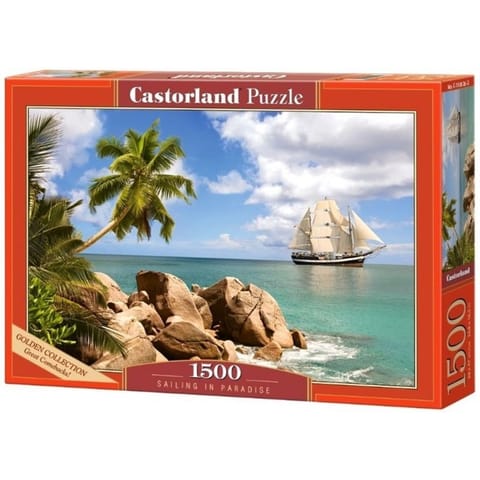 ⁨Puzzle sailing in paradis 1500 CASTOR⁩ w sklepie Wasserman.eu