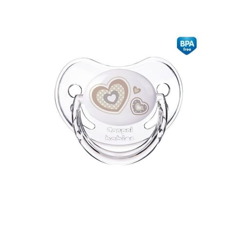 ⁨Smoczek gr sil.anat.6-18 beż CANPOL BABIES⁩ w sklepie Wasserman.eu