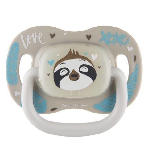 ⁨Smoczek sil. sym. 0-6m leniwiec CANPOL BABIES⁩ w sklepie Wasserman.eu