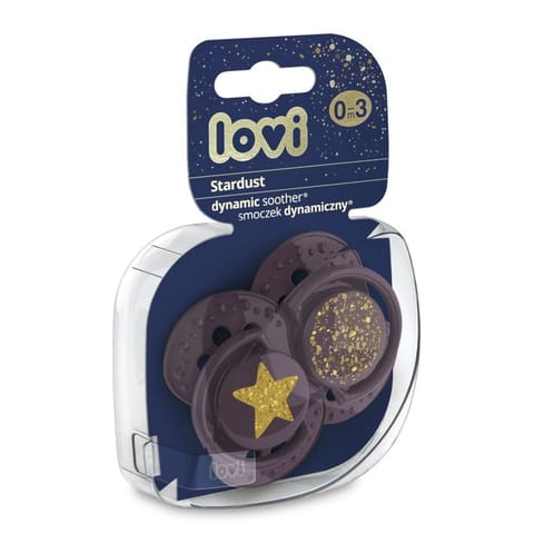 ⁨Smoczek usp.lovi 0-3 stardust LOVI⁩ w sklepie Wasserman.eu