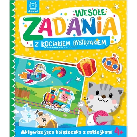 WESOŁE ZADANIA Z KOCIAKIEM 4+ w sklepie Wasserman.eu