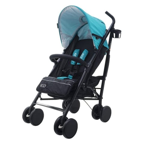 ⁨Wózek eco swiss design 300d blue EUROBABY⁩ w sklepie Wasserman.eu