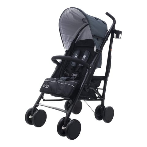 ⁨Wózek eco swiss design 300d dark gray EUROBABY⁩ w sklepie Wasserman.eu