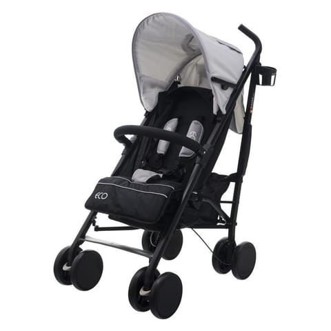 ⁨Wózek eco swiss design 300d middle gray EUROBABY⁩ w sklepie Wasserman.eu
