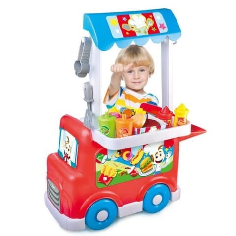 ⁨Burger cart⁩ at Wasserman.eu