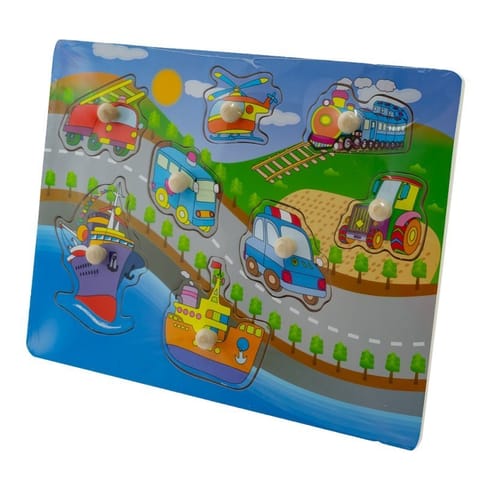 ⁨Zab puzzle 30x22 ulica EUROBABY ZABAWKI⁩ w sklepie Wasserman.eu