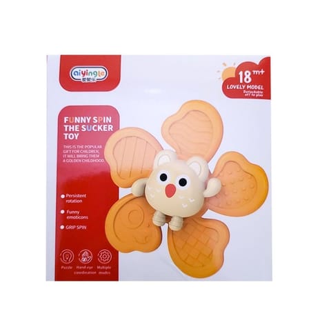 ⁨Zabawka kwiatek spinner EUROBABY ZABAWKI⁩ w sklepie Wasserman.eu