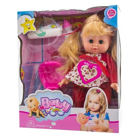 ⁨Zabawka lalka 0024384 EUROBABY ZABAWKI⁩ w sklepie Wasserman.eu