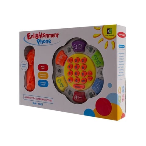 ⁨Zabawka telefon kwiat 0625695 EUROBABY ZABAWKI⁩ w sklepie Wasserman.eu