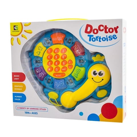 Zabawka telefon żółw 0629462 EUROBABY ZABAWKI w sklepie Wasserman.eu