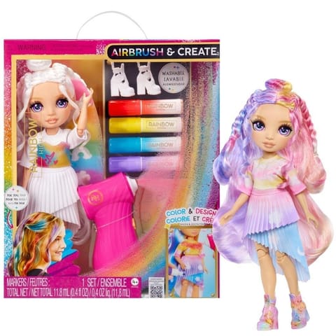 ⁨Rainbow High Air Brush&Create Fashion -Purple Eyes⁩ w sklepie Wasserman.eu