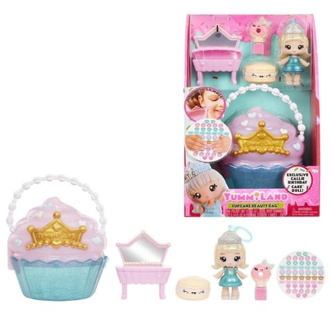 ⁨Yummiland Beauty + Lip Gloss Doll - Cupcake Beauty⁩ w sklepie Wasserman.eu