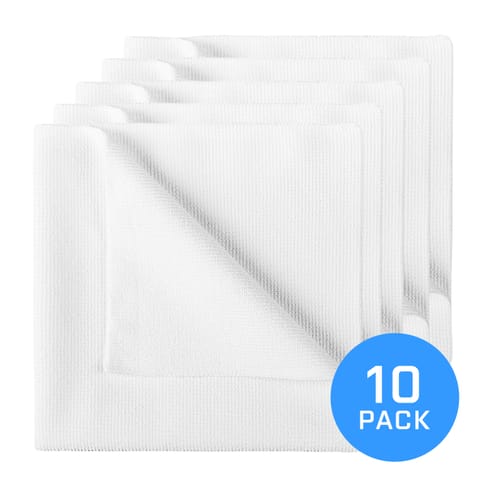⁨FX Protect Mikrofibra Polar White 10 pack - delikatne fibry do powłok⁩ w sklepie Wasserman.eu