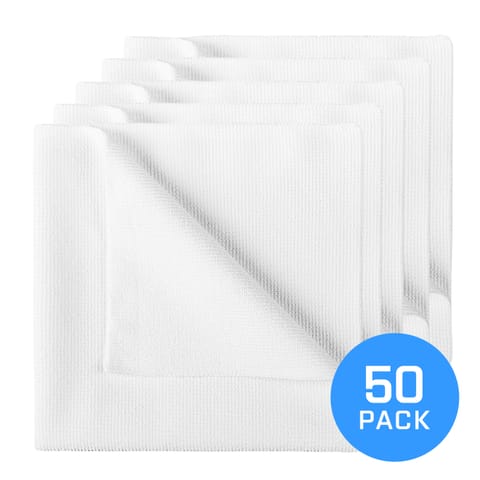 ⁨FX Protect Mikrofibra Polar White 50 pack - delikatne fibry do powłok⁩ w sklepie Wasserman.eu