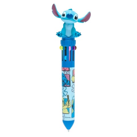 ⁨Disney Stitch - Długopis automatyczny 10-kolorowy z figurką 3D⁩ w sklepie Wasserman.eu