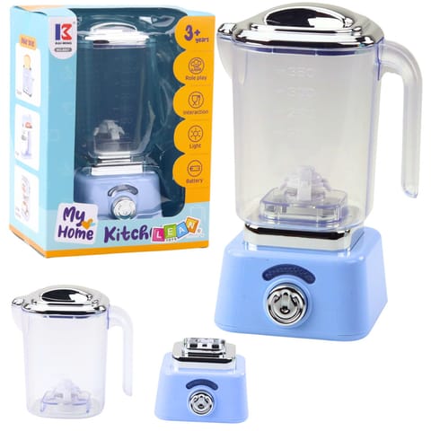⁨Blender Kuchenny Dla Dzieci Światła Obrotowy Mechanizm Niebieski⁩ w sklepie Wasserman.eu