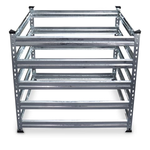 Kompostownik metalowy 90x90 cm – trwały stalowy pojemnik na kompost w sklepie Wasserman.eu