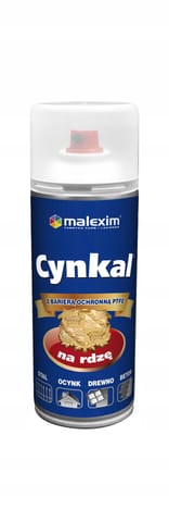 ⁨AEROZOL CYNKAL 0.4L SZARY GRAFIT 7024⁩ w sklepie Wasserman.eu