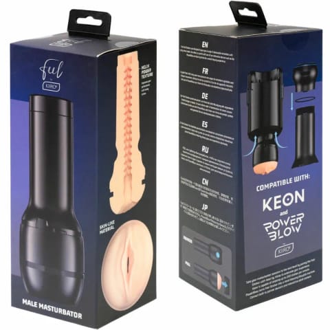 ⁨KIIROO Feel Stroker Neutralny - kompatybilny z KEON, jasny kolor⁩ w sklepie Wasserman.eu