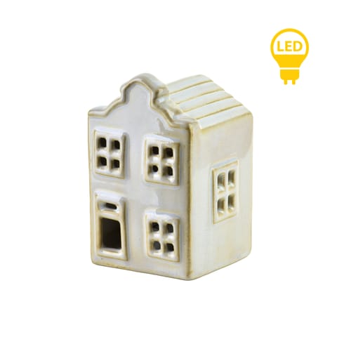 ⁨HYTTE Domek ceramiczny LED 5,7x5,5x8,6cm⁩ w sklepie Wasserman.eu