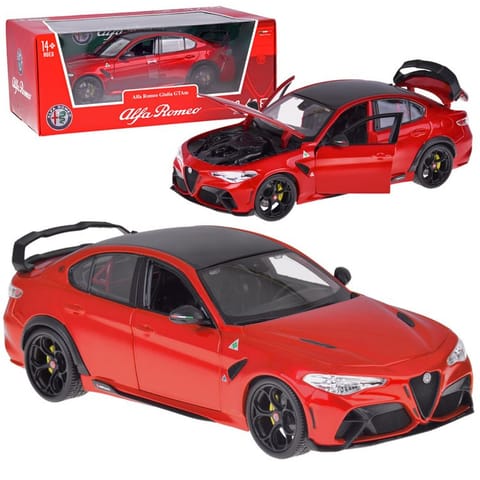 ⁨Auto Alfa Romeo Giulia GTAm Quadrifoglio Model Kolekcjonerski 1:18 ZA5991⁩ w sklepie Wasserman.eu