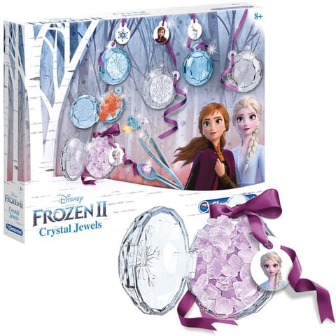 ⁨Clementoni zestaw do tworzenia biżuterii naszyjnik kryształy FROZEN ZA5989⁩ w sklepie Wasserman.eu