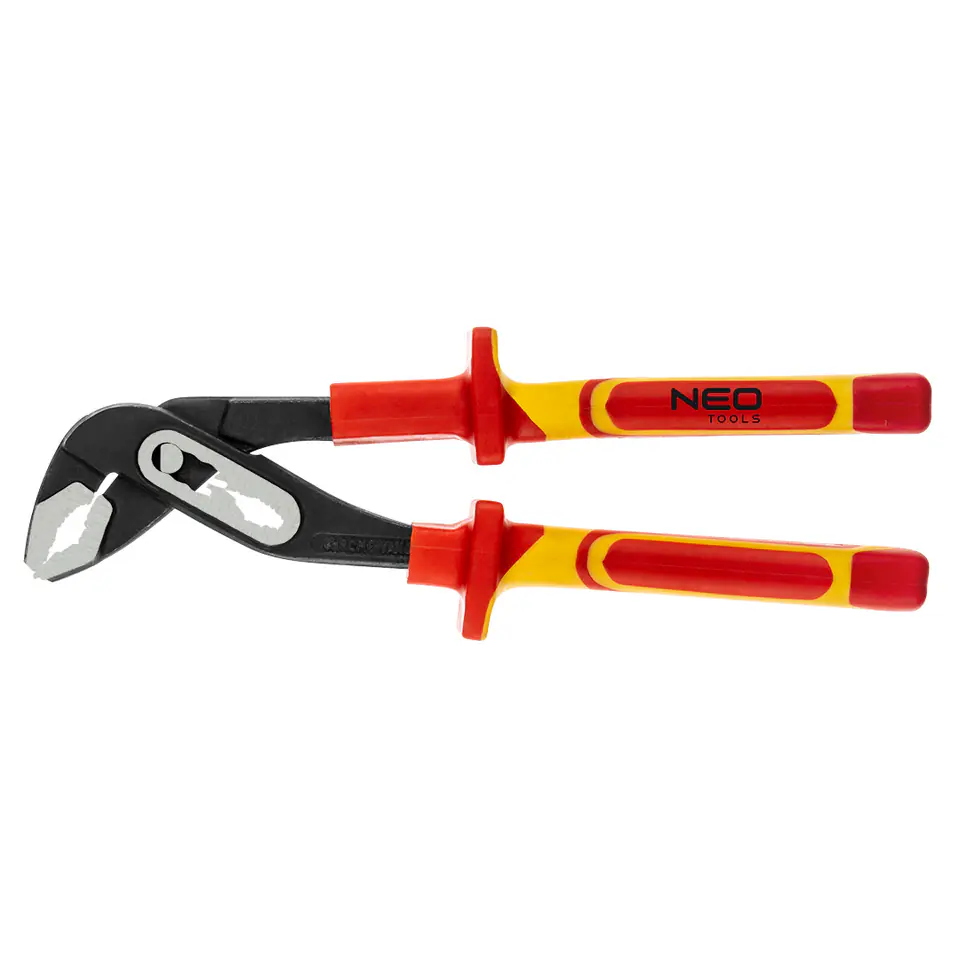 ⁨Pipe pliers 250 mm 1000 V, CrV, polished⁩ at Wasserman.eu