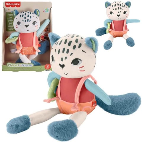 ⁨Fisher Price przytulanka sensoryczna Planet Friends Pantera ZA6045⁩ w sklepie Wasserman.eu