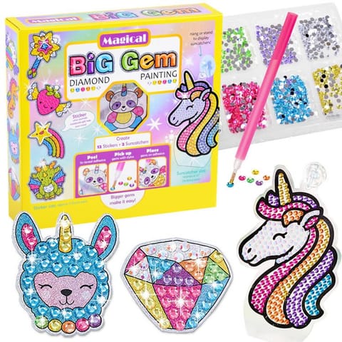⁨Haft diamentowy zestaw kreatywny MAGICZNY ZA4144⁩ w sklepie Wasserman.eu
