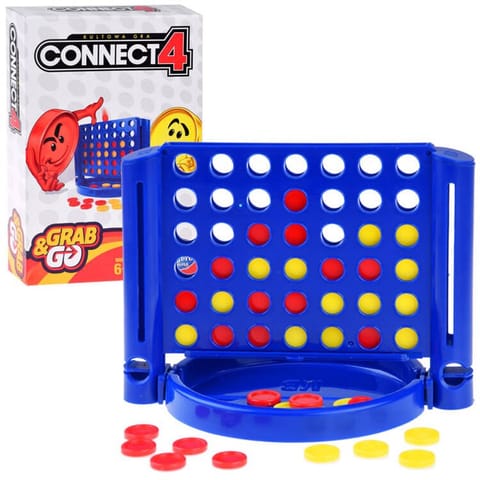 ⁨Kultowa Gra zręcznościowa strategiczna Connect 4 GR0656⁩ w sklepie Wasserman.eu