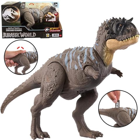 ⁨Mattel Dinozaur Ekrixinatosaurus Jurassic World figurka Dziki ryk ZA6054⁩ w sklepie Wasserman.eu