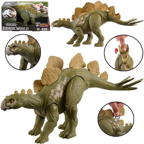 ⁨Mattel Jurassic World Dinozaur Hesperosaurus dziki ryk ruchome ele ZA6053⁩ w sklepie Wasserman.eu