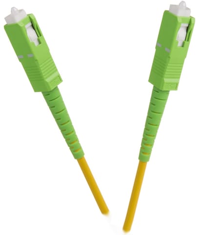 ⁨Patch cable fiber optic cable Maclean, SC/APC-SC/APC, single-mode, length 3m, simplex, G657A2, MCTV-433⁩ at Wasserman.eu