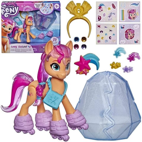 ⁨My Little Pony figurka Sunny Starscout Crystal Adventure akcesoria ZA5476⁩ w sklepie Wasserman.eu